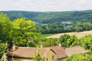 magnifique vue sur la Dordogne