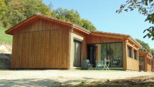 Vue extérieure sur le chalet L'Hirondelle