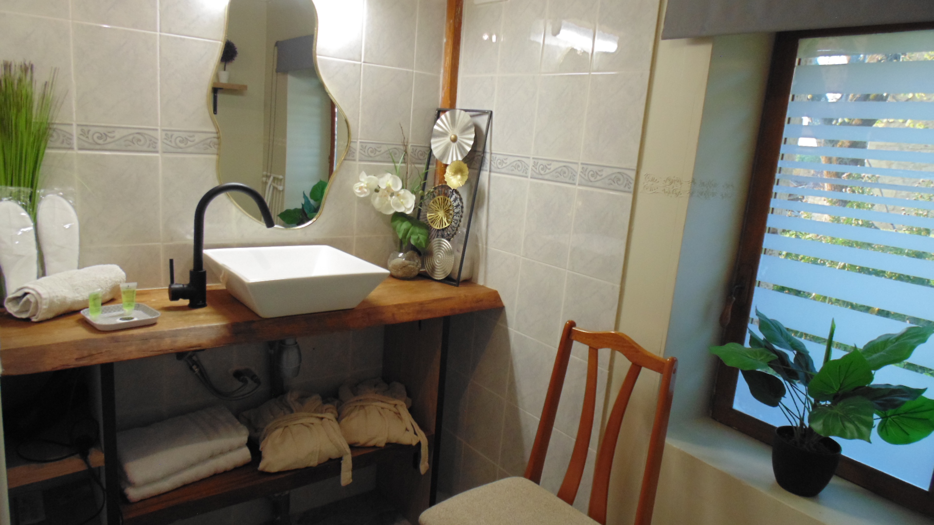 Evier de la salle de bain