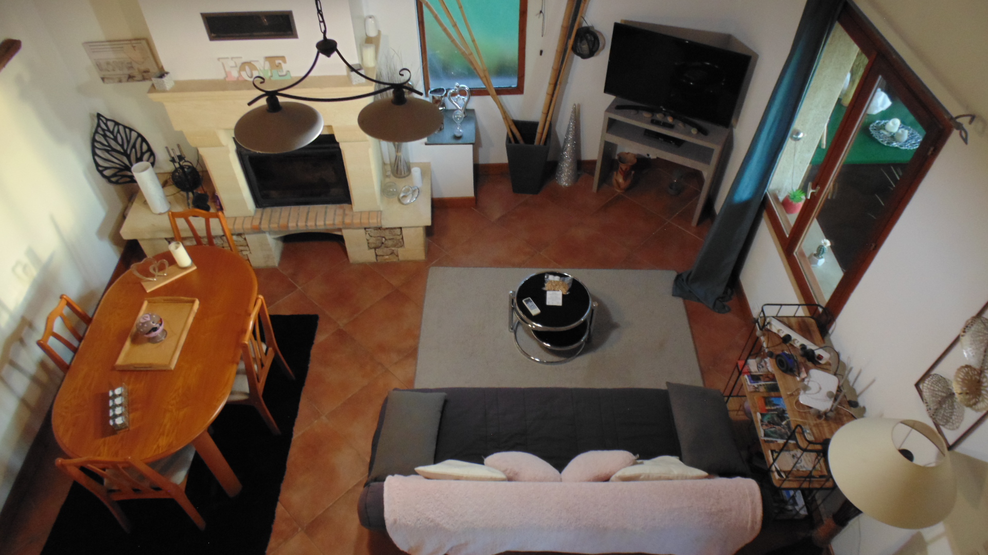 Vue depuis la mezzanine